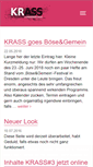 Mobile Screenshot of krass-mag.net